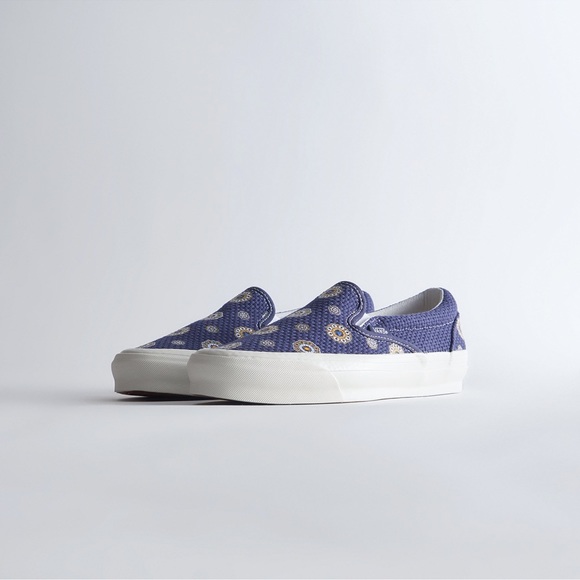 Kith navy blazer canvas vans vault slip ons size 11 - Picture 12 of 13